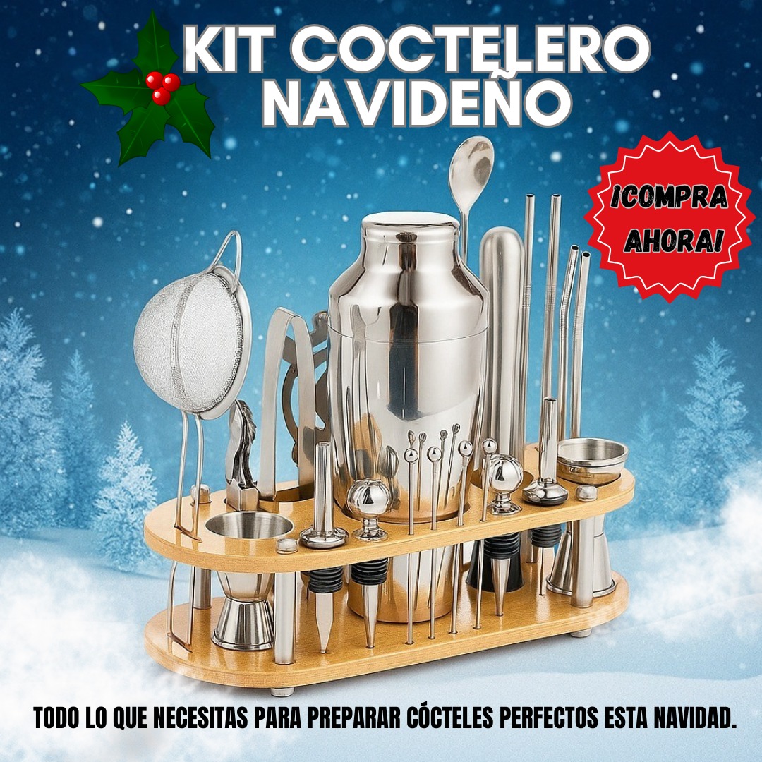 KIR COCTELERO 24 PIEZAS OFERTON NAVIDAD